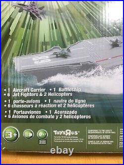 True Heroes Aircraft Carrier And Battleship New ToyRus Unopened