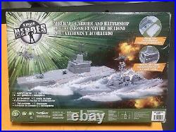 True Heroes Aircraft Carrier And Battleship New ToyRus Unopened