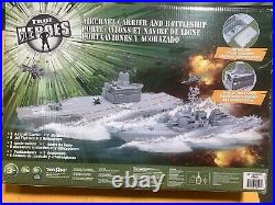 True Heroes Aircraft Carrier And Battleship New ToyRus Unopened