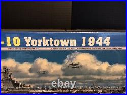 Trumpeter 05603 Us Aircraft Carrier Cv-10 Yorktown 1944 Model Kit-nib-1/350 Scal