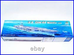 Trumpeter 05605 1/350 US CVN-68 NiMitz aircraft carrier 1975 model kit