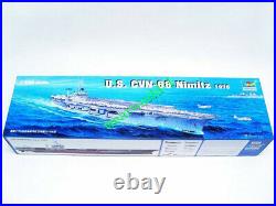 Trumpeter 05605 1/350 US CVN-68 NiMitz aircraft carrier 1975 model kit