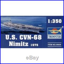 Trumpeter 05605 model Kit Aircraft Carrier Uss Nimitz Cvn-68 1975 1350 05605