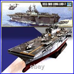 Trumpeter 05615 1/350 Uss Iwo Jima Lhd-7 (landing Helicopter Deck) Model Kit