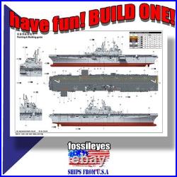 Trumpeter 05615 1/350 Uss Iwo Jima Lhd-7 (landing Helicopter Deck) Model Kit