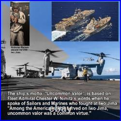 Trumpeter 05615 1/350 Uss Iwo Jima Lhd-7 (landing Helicopter Deck) Model Kit