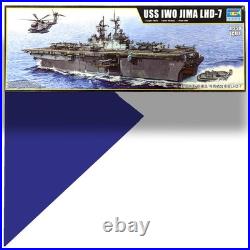 Trumpeter 05615 1/350 Uss Iwo Jima Lhd-7 (landing Helicopter Deck) Model Kit