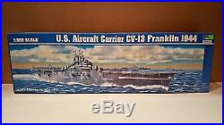 Trumpeter 1/350 Kit #05604 USS Franklin CV-13 Aircraft Carrier WW2 Sealed A-0377