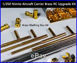 Trumpeter 1/350 Nimitz Aircraft Carrier Brass RC Upgrade Kit