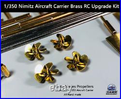 Trumpeter 1/350 Nimitz Aircraft Carrier Brass RC Upgrade Kit for 05605