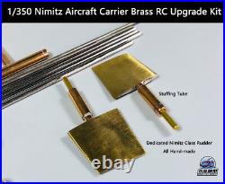 Trumpeter 1/350 Nimitz Aircraft Carrier Brass RC Upgrade Kit for 05605