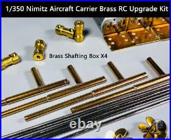Trumpeter 1/350 Nimitz Aircraft Carrier Brass RC Upgrade Kit for 05605