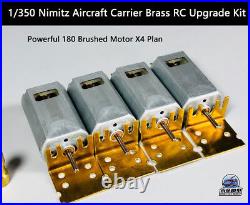 Trumpeter 1/350 Nimitz Aircraft Carrier Brass RC Upgrade Kit for 05605