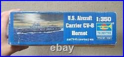 Trumpeter 1/350 Scale US Navy Aircraft Carrier CV 8 Hornet #05601 Model Kit