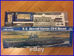 Trumpeter 1/350 USS Hornet CV8 Aircraft Carrier +10 x B-25B plane kit item 5601
