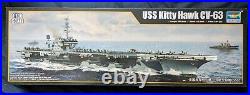 Trumpeter 1/700 USS Kitty Hawk CV 63 Aircraft Carrier Model with Five Star PE