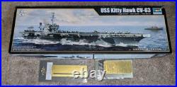 Trumpeter 1/700 USS Kitty Hawk CV 63 US Navy Aircraft Carrier Model WithEtch Set