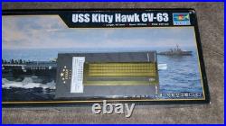 Trumpeter 1/700 USS Kitty Hawk CV 63 US Navy Aircraft Carrier Model WithEtch Set