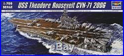 Trumpeter 1/700 USS Theodore Roosevelt CVN71 Aircraft Carrier 2006 Model Kit