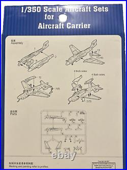 Trumpeter 1350 Aircraft For Aircraft Carriers (9 Sets Total)