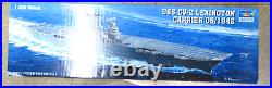 Trumpeter 1350 USS CV-2 Lexington Aircraft Carrier 05/1942 Model Kit # 05608