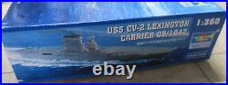 Trumpeter 1350 USS CV-2 Lexington Aircraft Carrier 05/1942 Model Kit # 05608