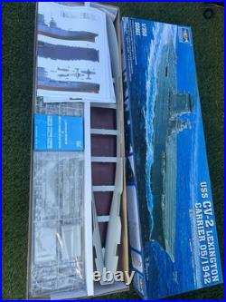 Trumpeter 1350 USS CV-2 Lexington Aircraft Carrier 05/1942 Model Kit NEW