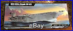 Trumpeter 1350 USS Kitty Hawk CV-63 Aircraft Carrier Plastic Kit #05619