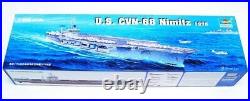 Trumpeter 1350 USS Nimitz CVN68 Aircraft Carrier Plastic Model Kit 5605