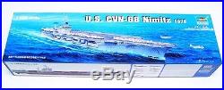 Trumpeter 1350 USS Nimitz CVN68 Aircraft Carrier Plastic Model Kit TSM5605