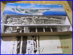 Trumpeter 1350 USS Ticonderoga CV-14 Aircraft Carrier Plastic Kit #05609