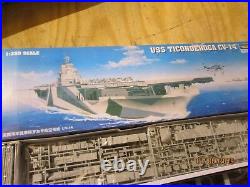 Trumpeter 1350 USS Ticonderoga CV-14 Aircraft Carrier Plastic Kit #05609
