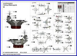 Trumpeter 5619 US Aircraft Carrier Kitty Hawk 1/350 Scale Plastic Model Kit