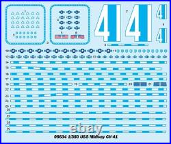 Trumpeter 5634 US Aircraft Carrier Midway 1/350 Scale Plastic Model Kit