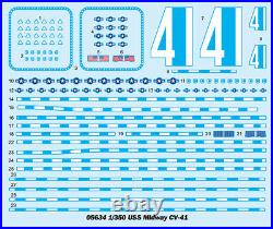 Trumpeter 705634 US Aircraft Carrier Midway 1/350 Scale Plastic Model Kit