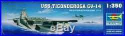 Trumpeter/Pontos 1/350 USS Ticonderoga CV-14 Aircraft carrier bundle
