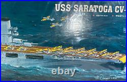 Trumpeter USS Saratoga CV-3 1/350 Scale Model Kit 05606 Epic Naval Build