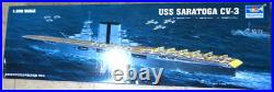 Trumpeter USS Saratoga CV-3 Model Kit 1350 Scale Aircraft Carrier # 05606