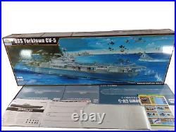 Trumpeter USS Yorktown CV-5 1/200 Scale Aircraft Carrier Model Kit Boxed #TRP03