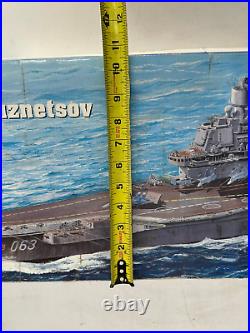 Trumpeter USSR Admiral Kuznetsov Aircraft Carrier Model 1/350 Scale New IOB