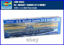 U. S. AIRCRAFT CARRIER CV-8 HORNET 1/350 ship Trumpeter model kit 05601
