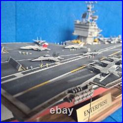 U. S. AIRCRAFT CARRIER CVN65 ENTERPRISE 1/350 Assembled only on request