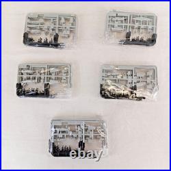 U. S. Aircraft Carrier CV-13 Franklin 1944 1350 Scale Opened but UNASSEBLED