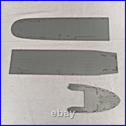 U. S. Aircraft Carrier CV-13 Franklin 1944 1350 Scale Opened but UNASSEBLED