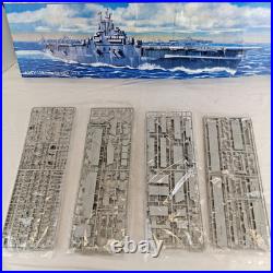 U. S. Aircraft Carrier CV-13 Franklin 1944 1350 Scale Opened but UNASSEBLED