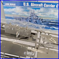 U. S. Aircraft Carrier CV-13 Franklin 1944 1350 Scale Opened but UNASSEBLED