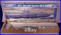 U. S. Aircraft Carrier CV-8 Hornet Model kit 1350 Trumpeter & huge lot of extras