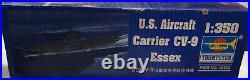 U. S. Aircraft Carrier Cv-9 Essex, Trumpeter 1350, Very Rare, Good Price