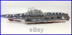 UPGRADED 2.4G RC Radio Control Boat Navy War Aircraft Carrier Warship RTR 1275