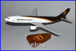 UPS Worldwide Parcel Services Airbus A300F Logo Std Desk Model 1/100 SC Airplane